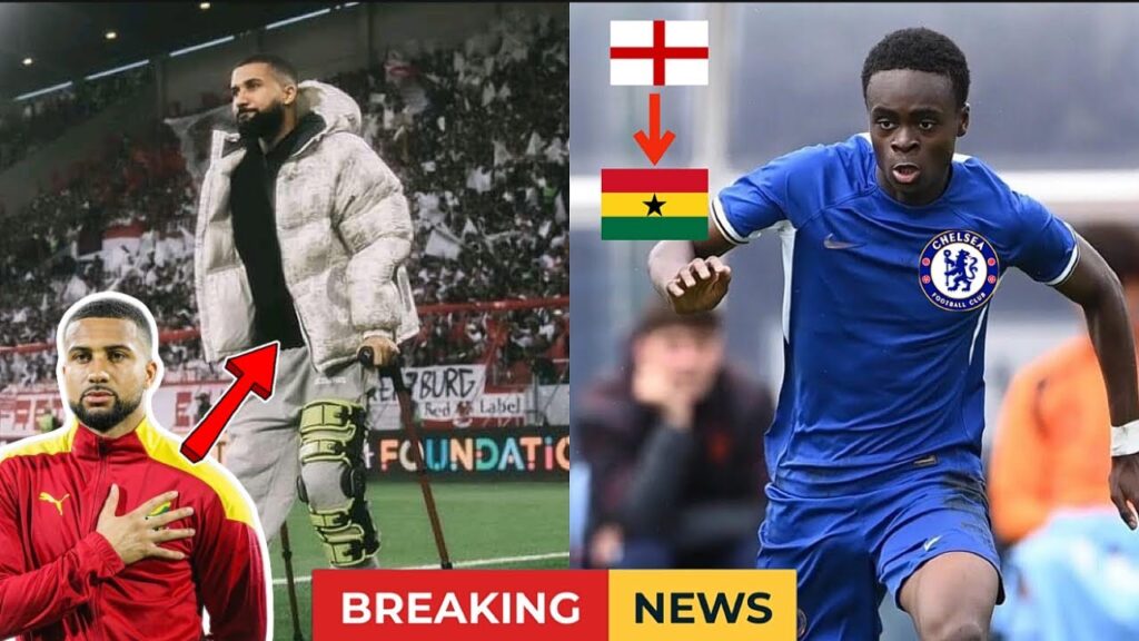 BLACK STARS NEWS🇬🇭 DANIEL KOFI KYEREH INJURED, ENGLISH-BORN GHANAIAN FORWARD SUPRISE CHELSEA FANS