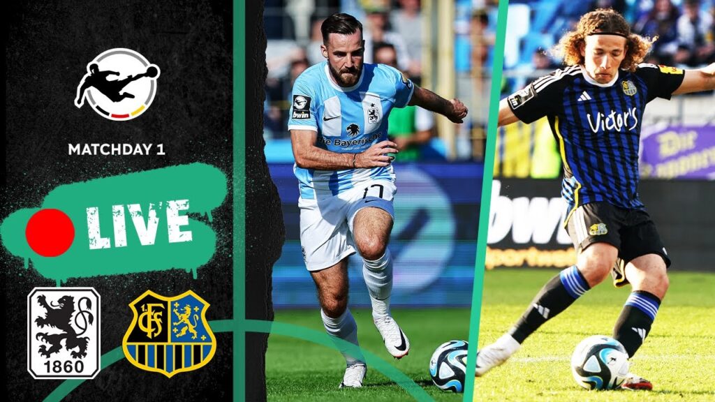 TSV 1860 München vs. FC Saarbrücken | LIVE | 3rd Division 2023/24