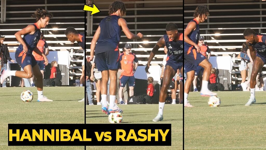 Hannibal trolling Rashford during pre season training ahead Real Betis | Man Utd News