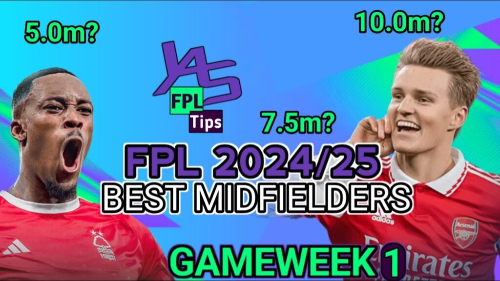 FPL 2024/2025 BEST MIDFIELDERS| Every price point| Fantasy Premier League