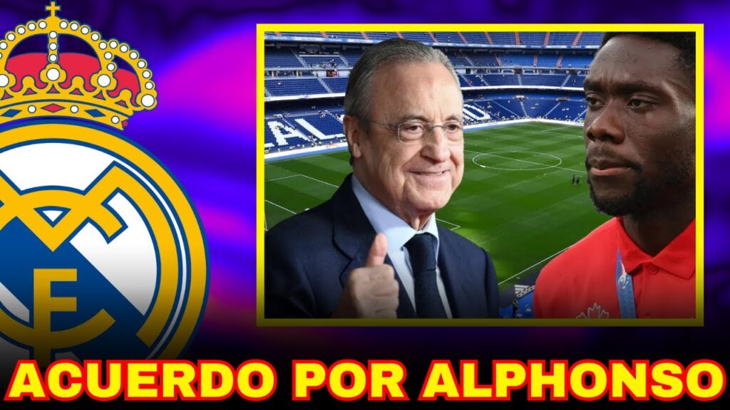 PRINCIPIO DE ACUERDO POR ALPHONSO DAVIES: FLORENTINO LO PACTA EN 18 KILOS Y BONUS