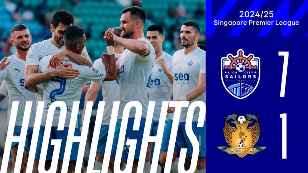HIGHLIGHTS: Lion City Sailors vs Hougang United | Seventh Heaven