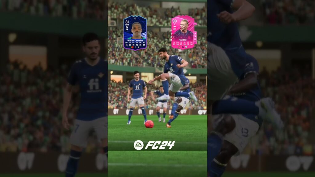 Fc 24 • Strikes Smashed Goal • William Carvalho vs Haaland