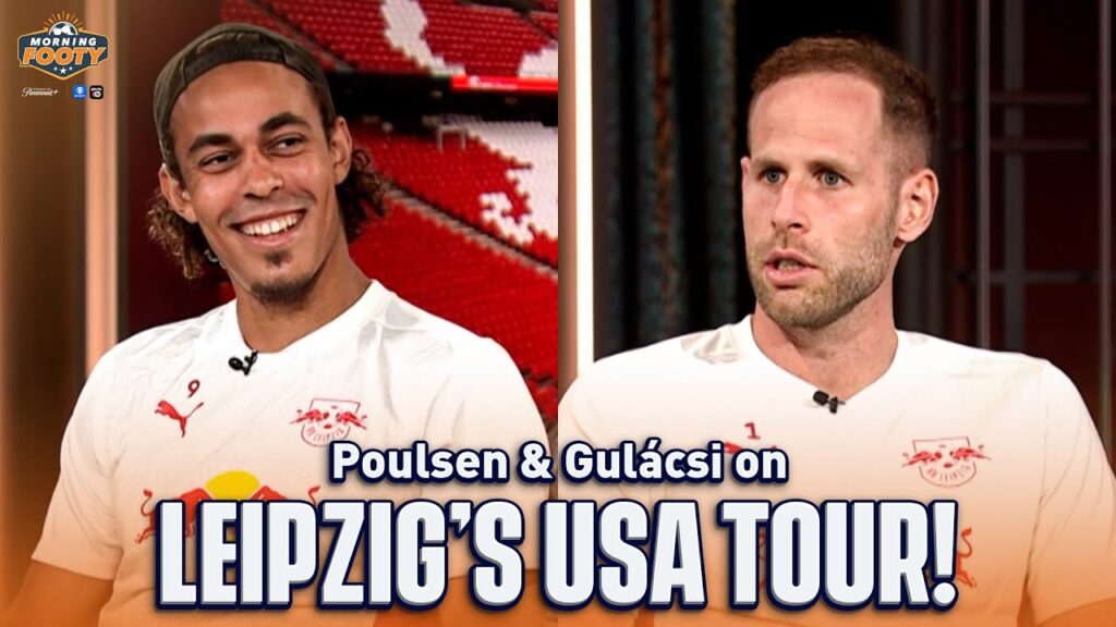 Poulsen & Gulácsi on RB Leipzig, growth of club, & parity in Bundesliga | Morning Footy | CBS Sports