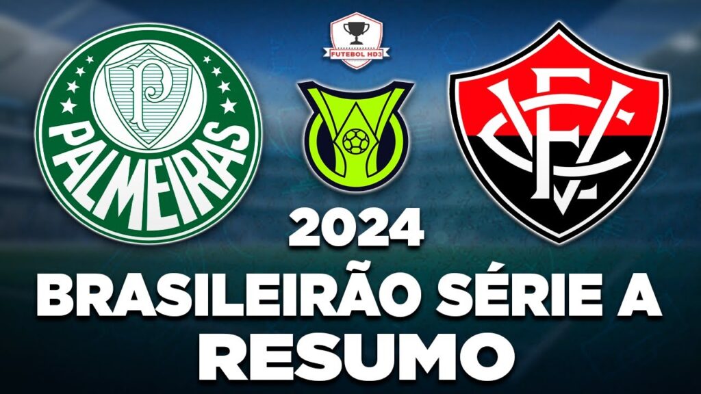 PALMEIRAS 0 x 2 VITÓRIA AO VIVO | BRASILEIRÃO SÉRIE A 2024 | 20ª RODADA | NARRAÇÃO