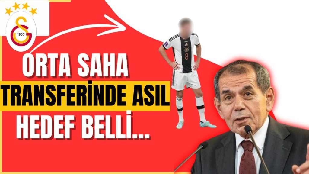 Galatasaray, Yıldız Oyuncudan Vazgeçmiyor! Orta Saha Transferinde Asıl Hedef Belli