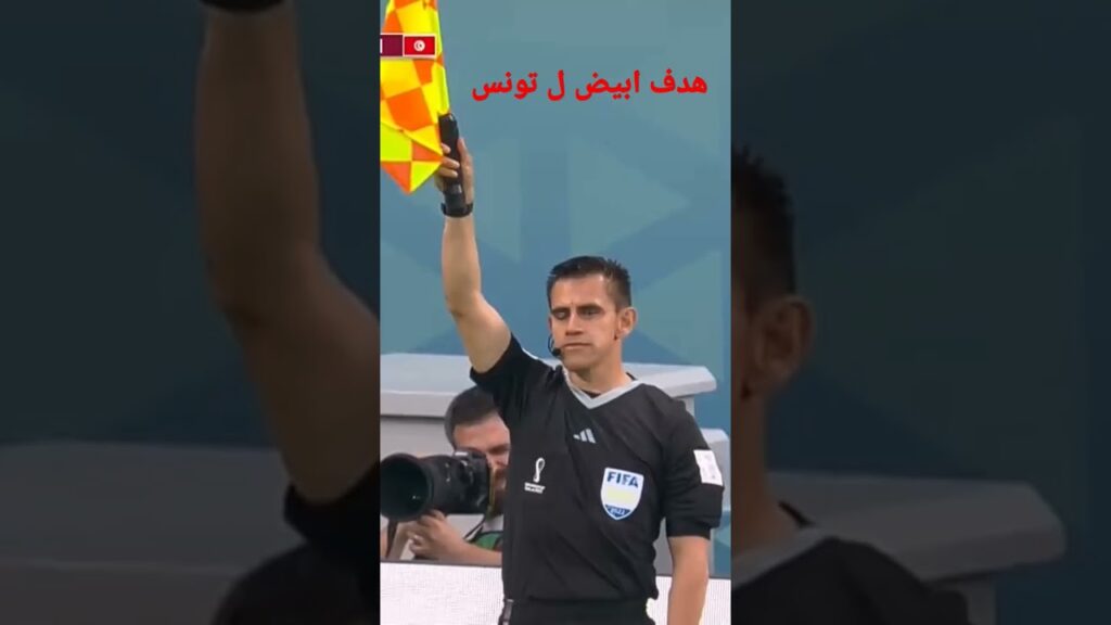 تونس والدنمارك هدف تونس الاول على الدنماركك الملغي