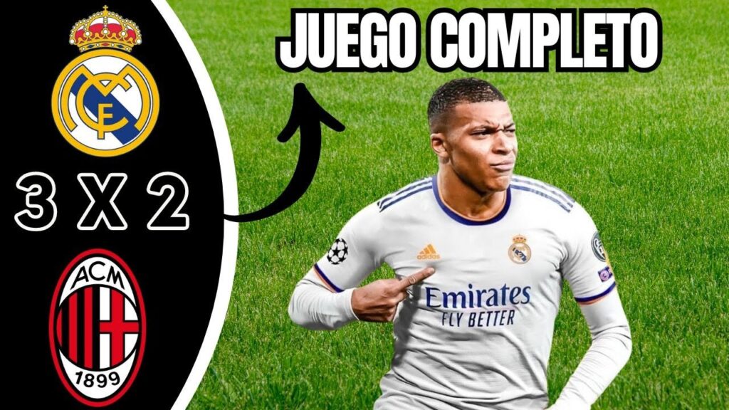 Real Madrid vs Milan 3 2 – partido completo – 2024 |  Highlights y Goles