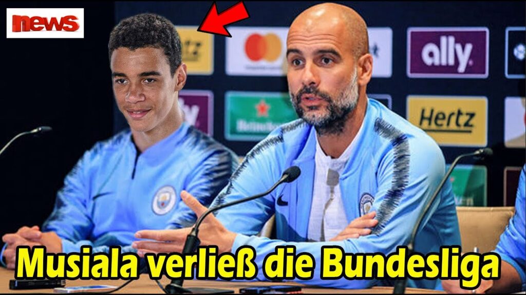 Pep Guardiola gibt Jamal Musiala öffentlich als Nachfolger von Kevin De Bruyne bekannt!