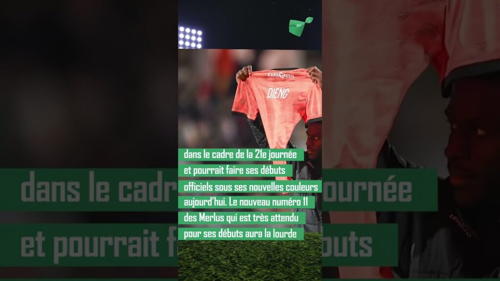 Bamba Dieng dans le proche de Lorient contre Reims Bamba Dieng dans le proche de Lorient contre Reims