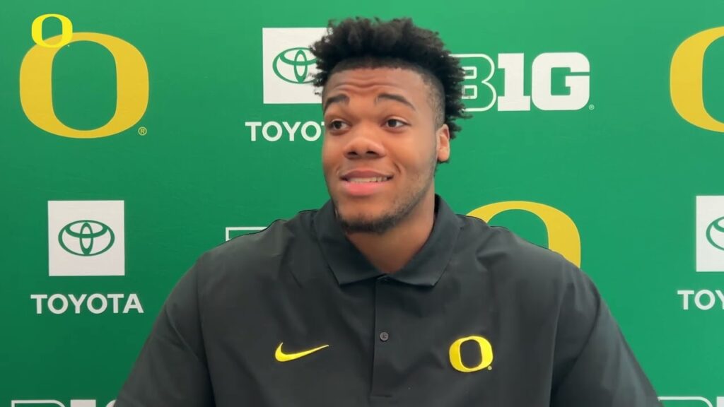 Ajani Cornelius | 2024 Oregon Football Media Day