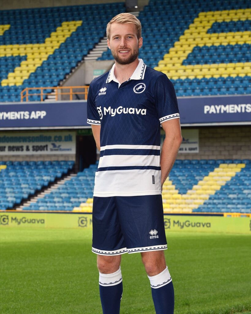 Millwalls New Front of shirt sponsor