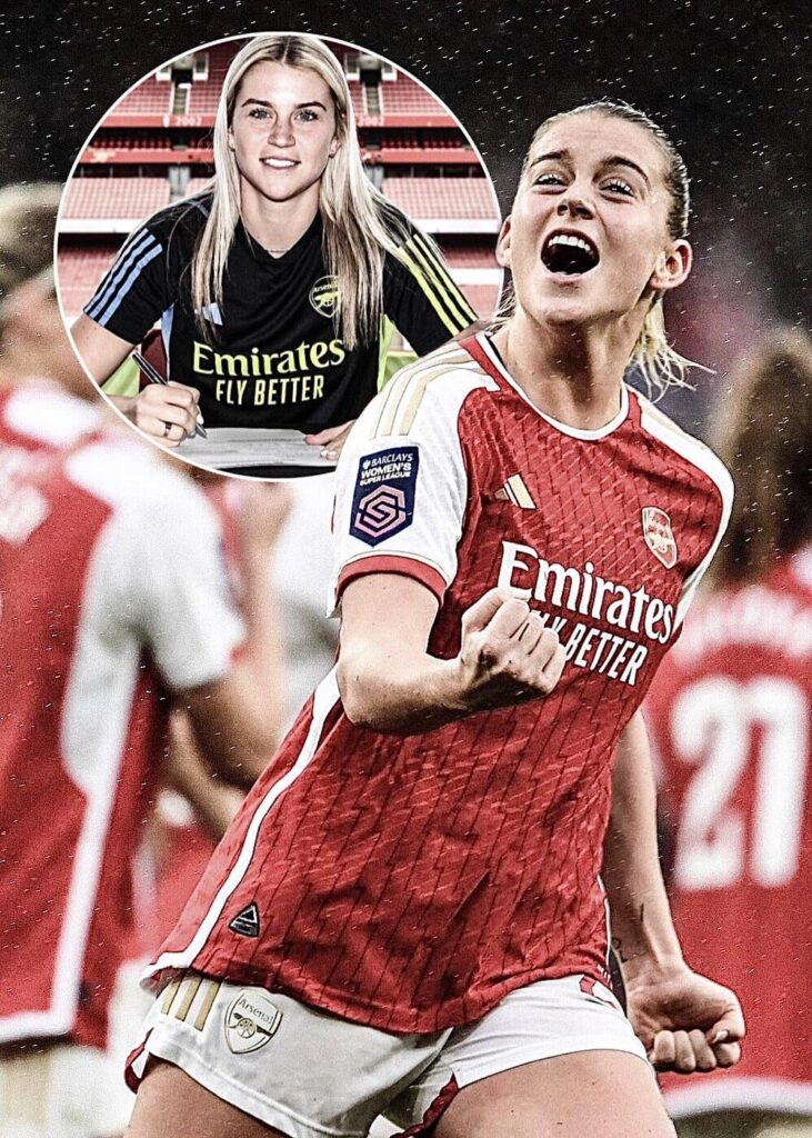 A year ago today, Alessia Russo became a Gunner