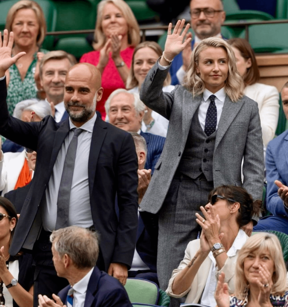 Lovely picture of the GOAT with some bald guy