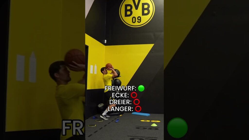 Basketball-Challenge mit Gregor Kobel – schafft er es? 🤔🏀