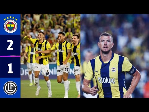 Fenerbahce vs. Lugano 2-1 & Highlights Goals & Edin Dzeko , Sebastian Szymanski Goals & 30/7/2024