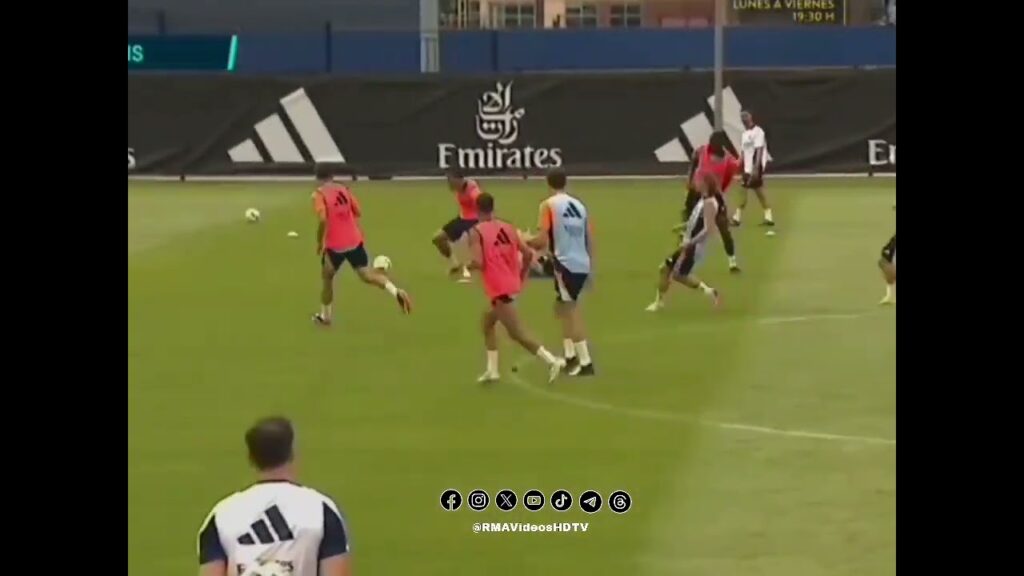 Rüdiger Vs Endrick 🤣 From The Training