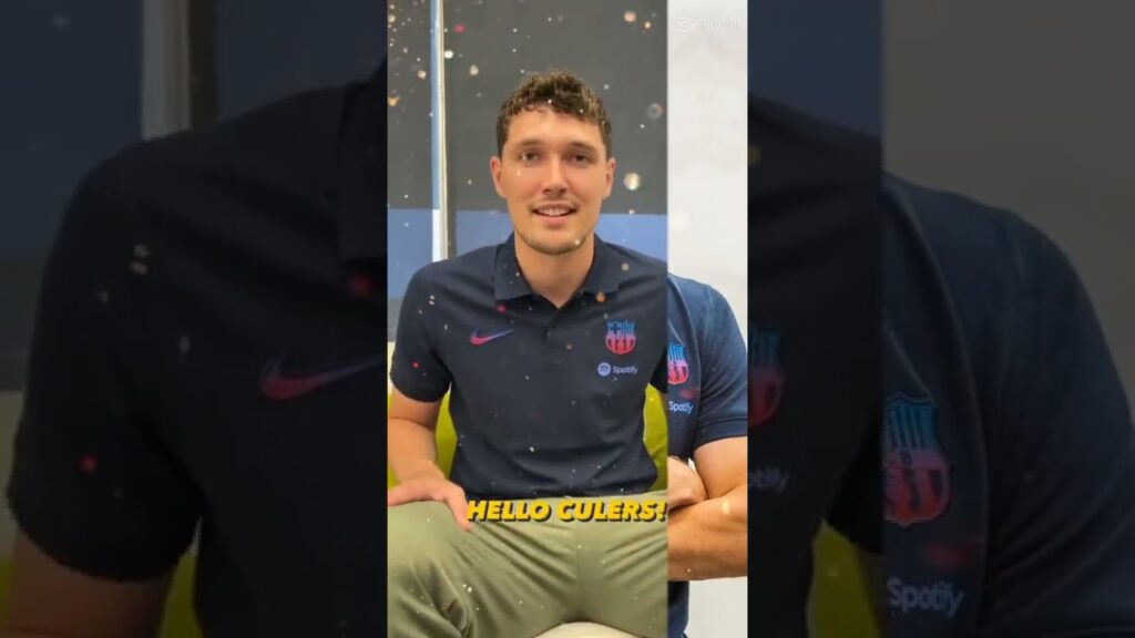 Andreas Christensen arrives Barcelona ahead of presentation.