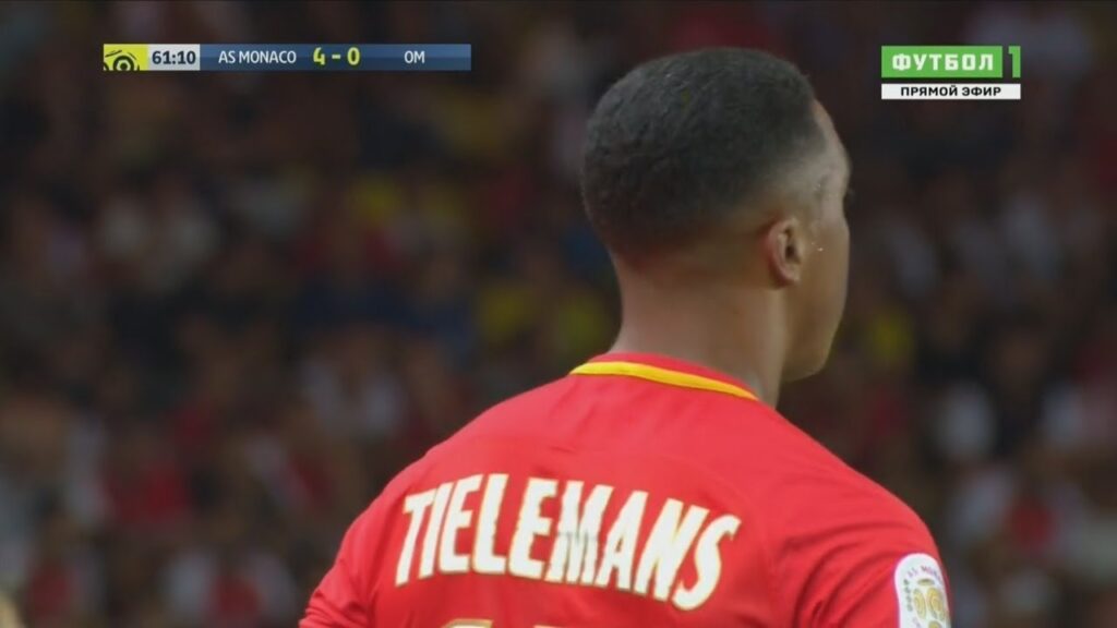 Youri Tielemans vs Marseille (Home) 27/08/2017 HD 720p 50fps