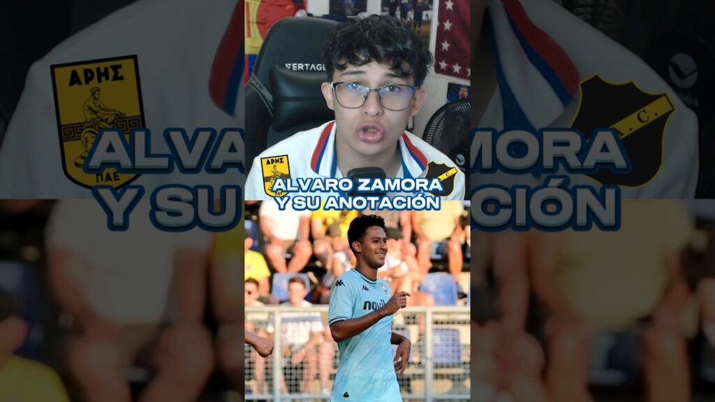 ALVARO ZAMORA ANOTA EN AMISTOSO 🇨🇷🔥
