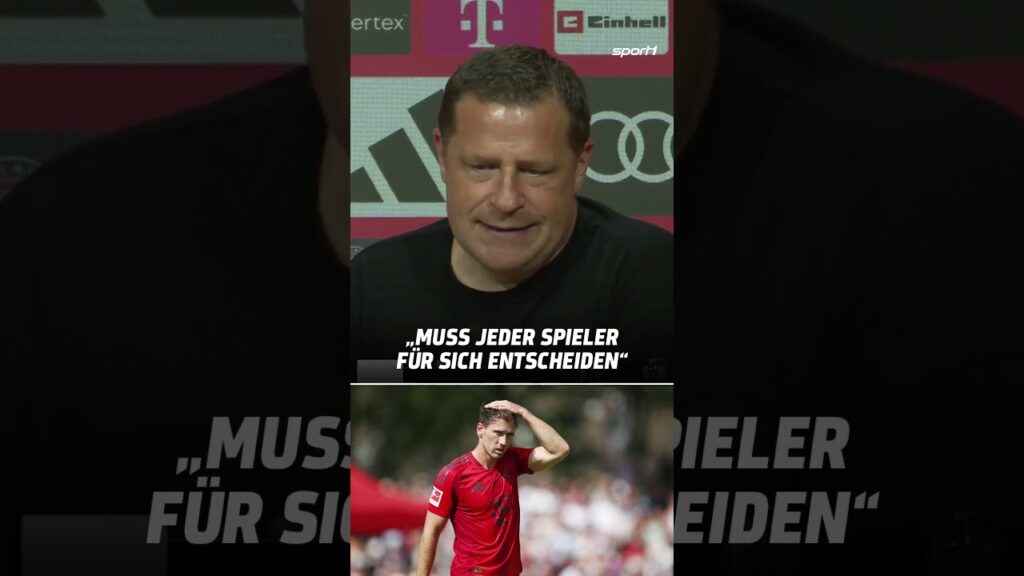 Rückendeckung für Leon Goretzka klingt irgendwie anders! #sport1 #sport1news #fcbayern #goretzka