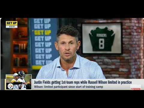 ESPN NFL LIVE | Dan Orlovsky CONFUSED, Russell Wilson Or Justin Fields For Pittsburgh Steelers