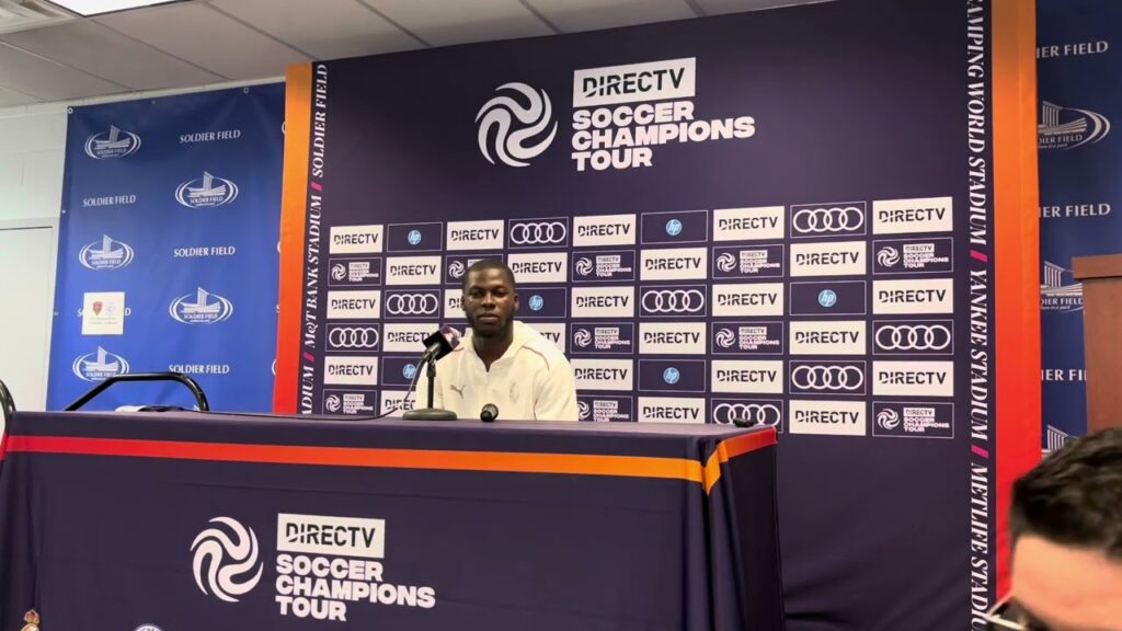 Press Conference — Yunus Musah | REAL MADRID Vs AC Milan | pre-season 30/07/2024