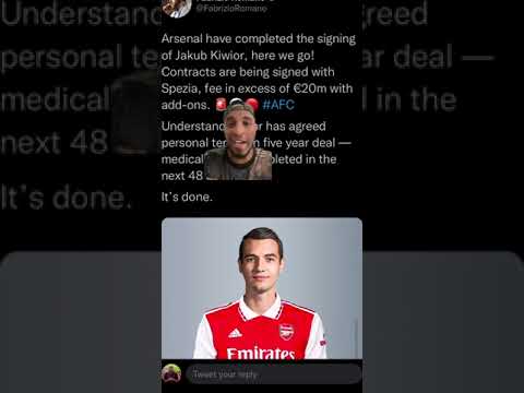 🚨 Jakub Kiwior to Arsenal, HERE WE GO! DONE DEAL | Lewandowski on Jakub Kiwior #shorts