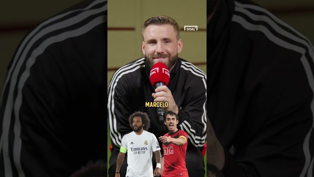 LUKE SHAW names the BEST FULL-BACK EVER! π #shorts LUKE SHAW names the BEST FULL-BACK EVER! π #shorts