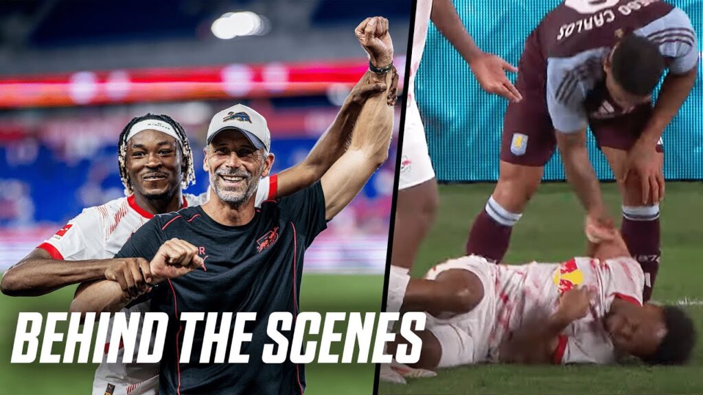 Loïs Openda and Diego Carlos clash in dominant RBL victory | Behind the Scenes 🎬