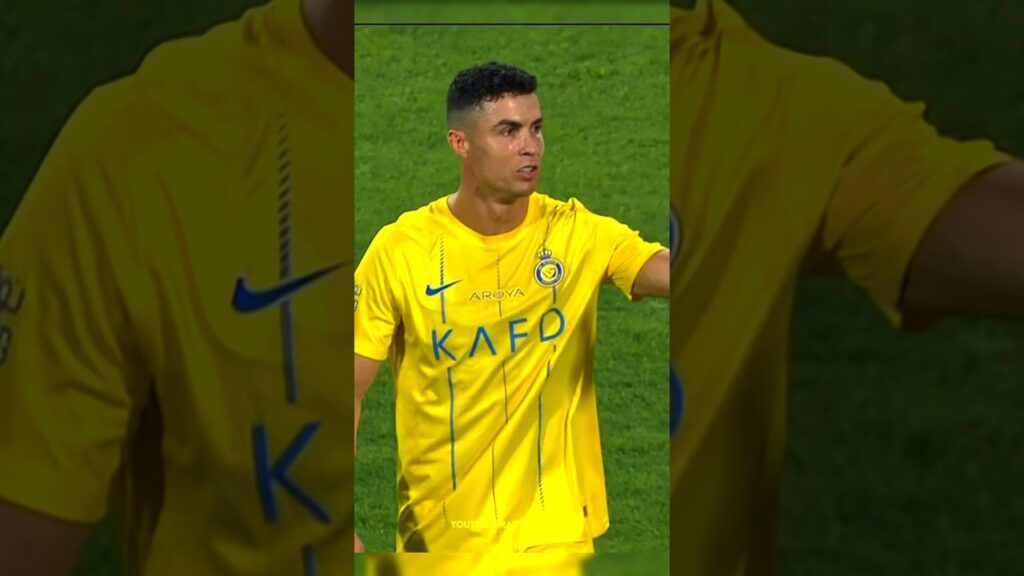 ronaldo red card vs ali al bulaihi 😤 #shorts