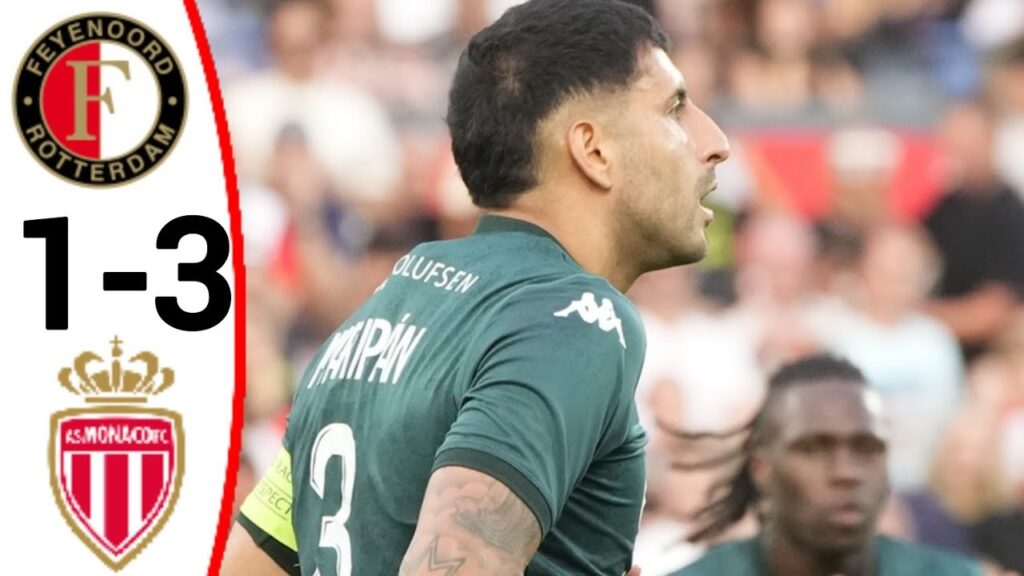 Feyenoord vs Monaco (1-3) Mohammed Salisu Goal | All Goals and Extended Highlights