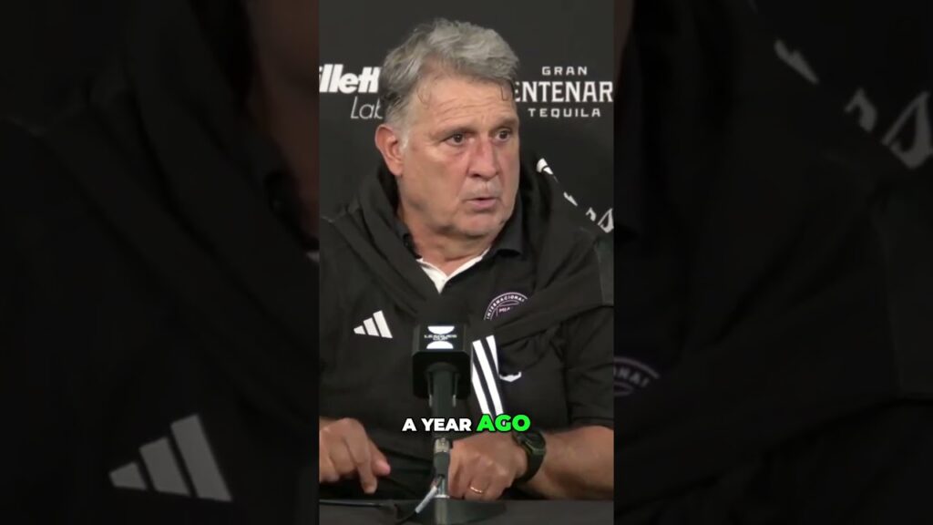 🎙️ Gerardo Martino sobre el liderazgo en la MLS