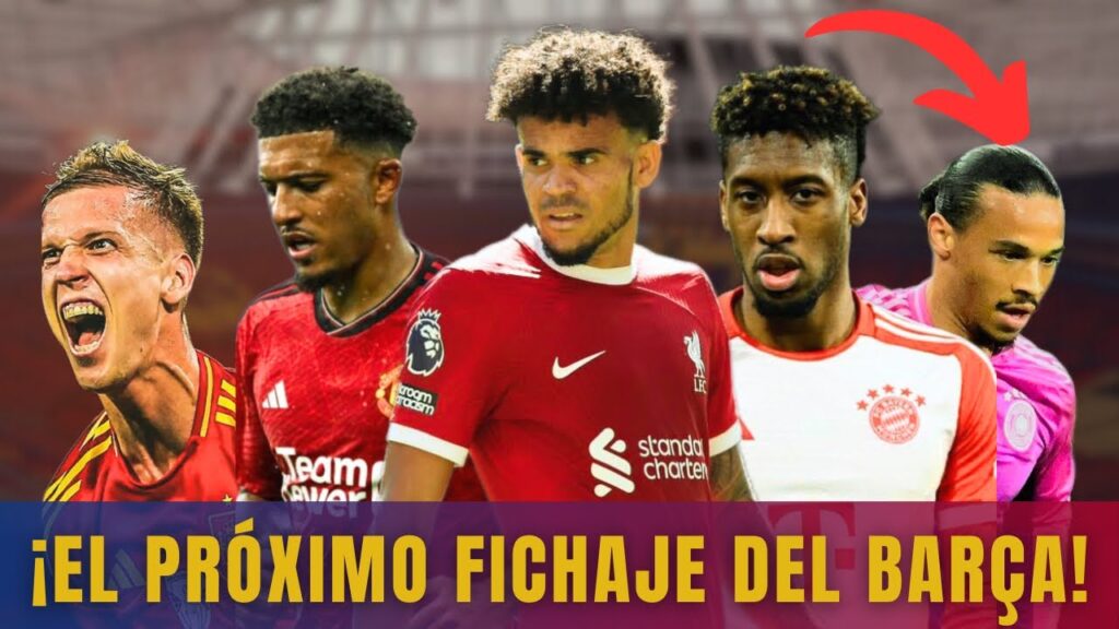 💥¡POSIBLES FICHAJES! LOS EXTREMOS 'TOP' QUE MANEJA EL FC BARCELONA POR SI FALLA NICO WILLIAMS