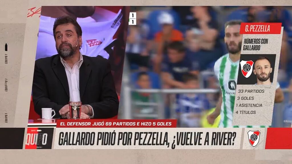 German Pezzella llega a River por pedido de Marcelo Gallardo?