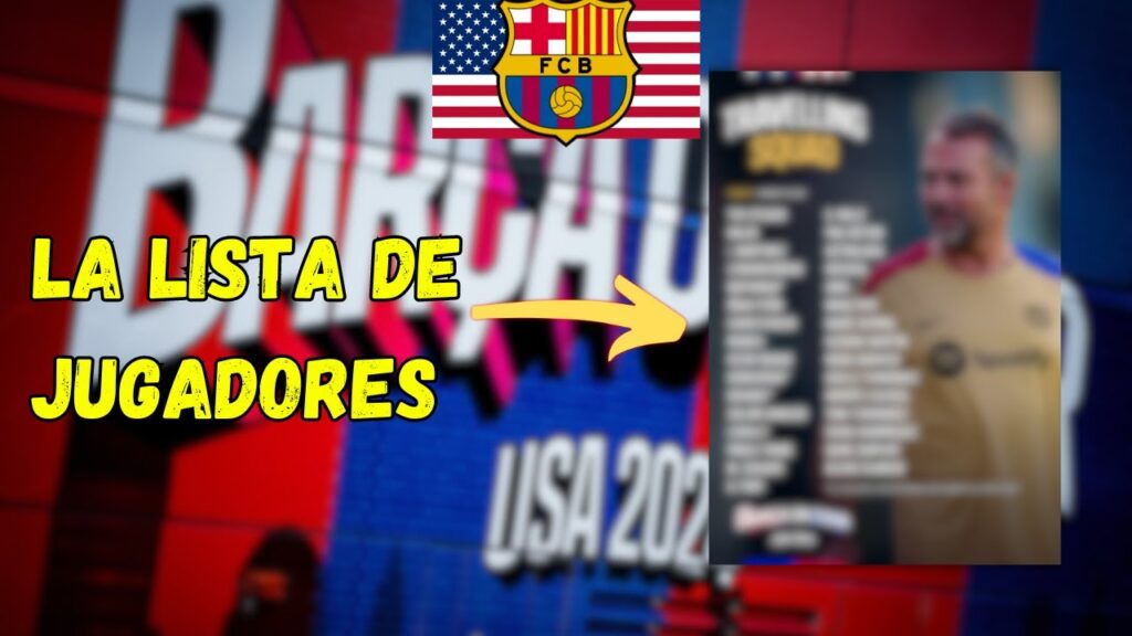 Sorpresa! Los nombres en la lista de convocados del FC Barcelona.