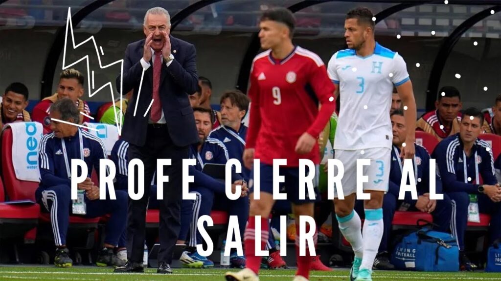 Gustavo Alfaro, cierre al salir