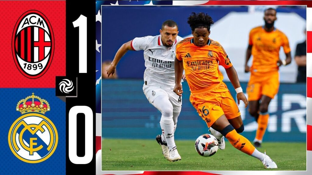 HIGHLIGHTS | AC Milan 1-0 Real Madrid