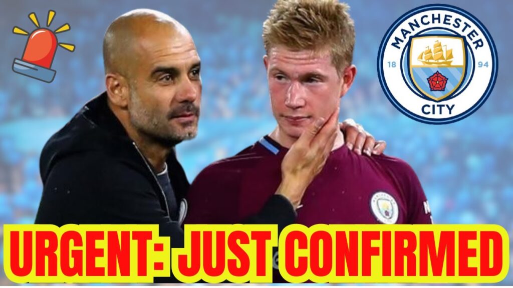 🚨 OFFICIAL THIS MORNING: Kevin De Bruyne's Future Unveiled - MAN CITY TRANSFER NEWS TODAY