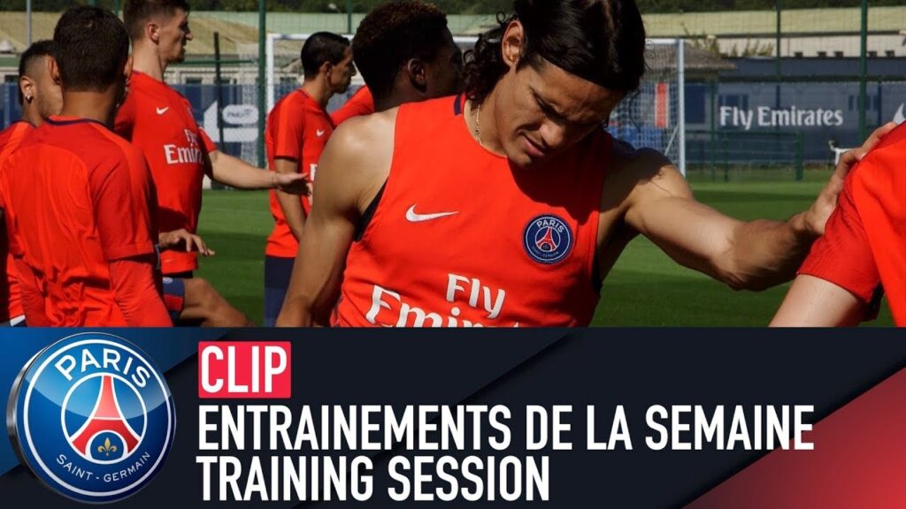 TRAINING SESSION -  ENTRAINEMENTS DE LA SEMAINE with Edinson Cavani & Neymar Jr