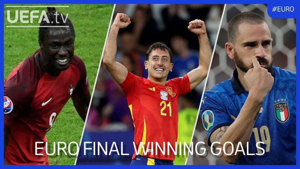 EURO Final Winning Goals | Éder, Oyarzabal, Bonucci