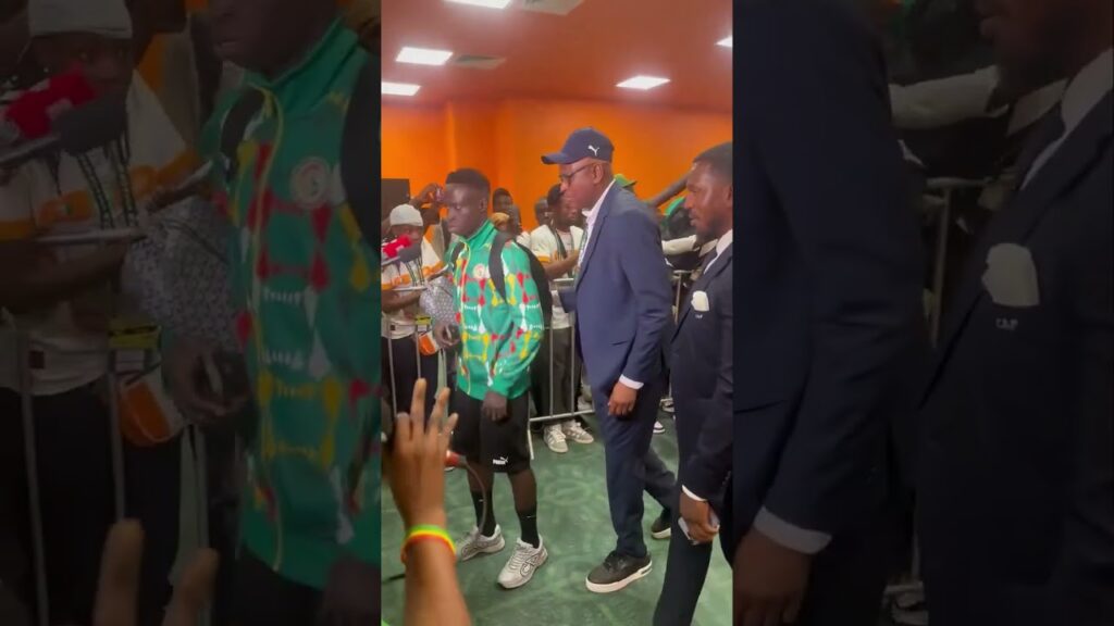 Krépin Diatta dans tous ses états après le match contre la Cote d'ivoire