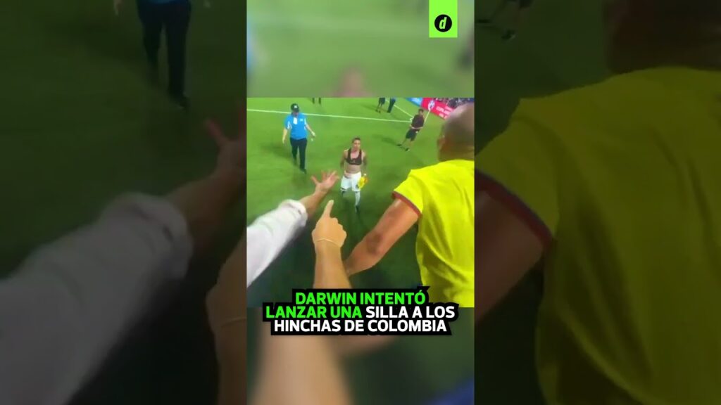 ¡PERO QUE HACE DARWIN NÚÑEZ!: URUGUAYO intentó lanzar silla a HINCHAS COLOMBIANOS | Depor ¡PERO QUE HACE DARWIN NÚÑEZ!: URUGUAYO intentó lanzar silla a HINCHAS COLOMBIANOS | Depor