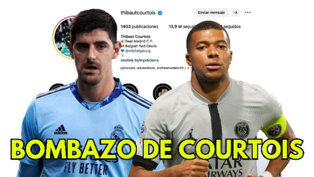 Courtois desvela lo primero que hizo Mbappé tras entrar al grupo de WhatsApp: "Ya..."