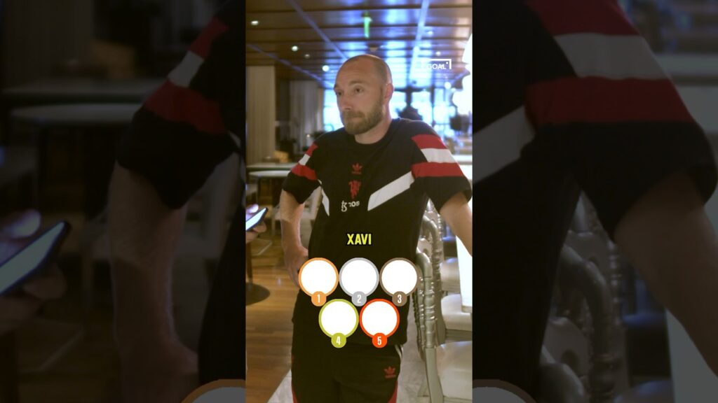 Christian Eriksen Gets This Legendary Blind Ranking Perfect?? 👀 #football #soccer #manutd