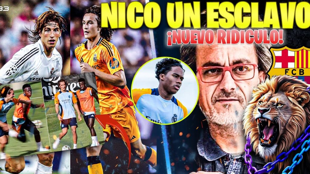 ALUCINANTE DUELO ENTRE VINICIUS Y JOAN MARTINEZ 😱 EL 10 DEL BARCA QUIERE ESCLAVIZAR A NICO WILLIAMS