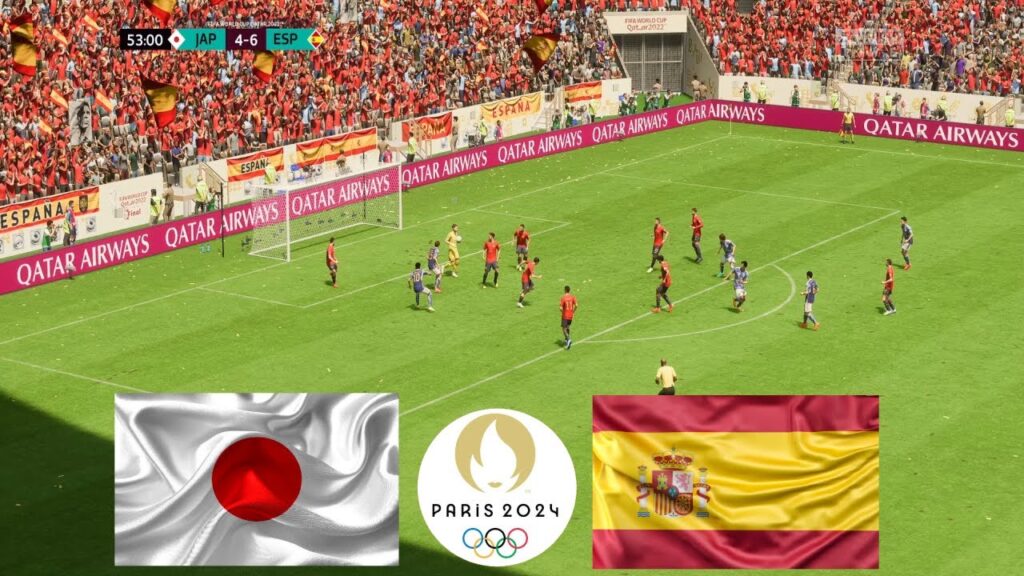 Japan U23 X Spain U23 - Quarterfinal Olympic Games Paris 2024 - Full Match Today EA SPORTS FC 23