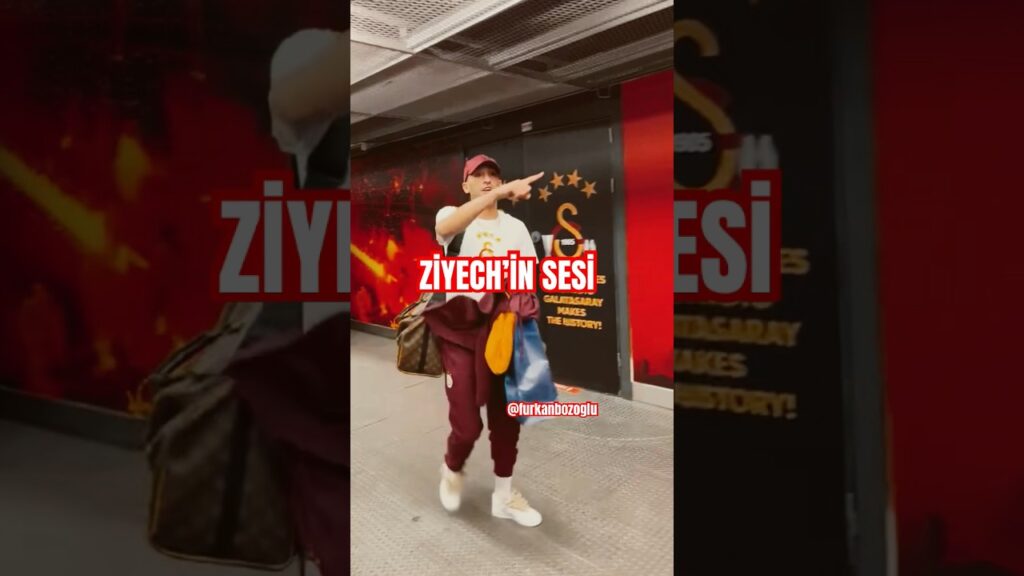 🟡🔴Hakim Ziyech’in Sesini İlk Kez Duyduk! Sizce Ne Dedi? #Galatasaray