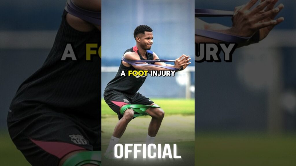 Ansu Fati INJURED!🔴🔵 #barcelona #shorts #youtubeshorts