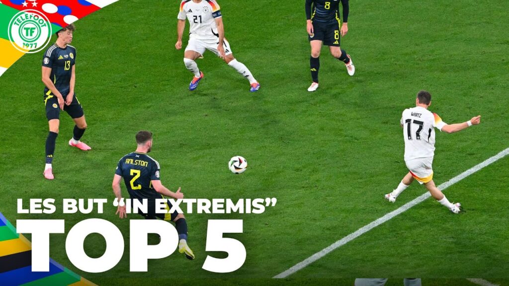 Le TOP 5 des MEILLEURS BUTS IN EXTREMIS de l'Euro 2024 !
